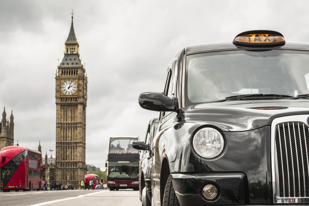 taxi in london