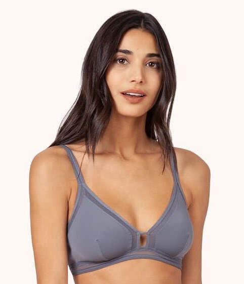 The Mesh Trim Bralette