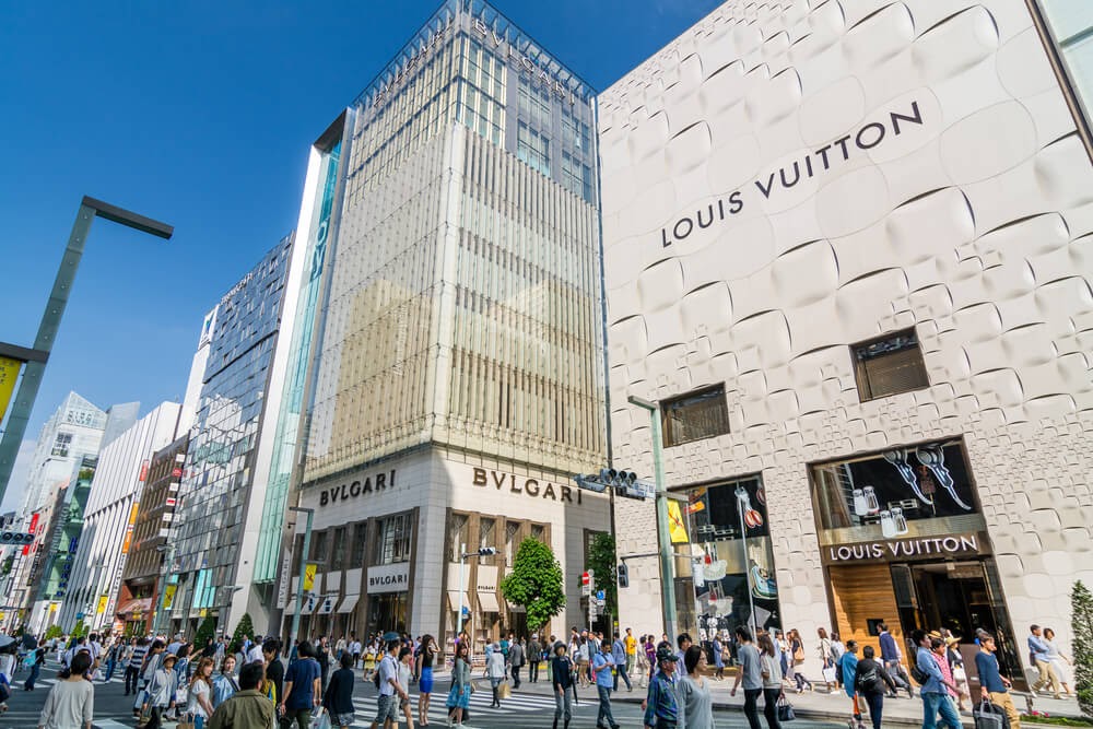 Ginza, Tokyo shopping district