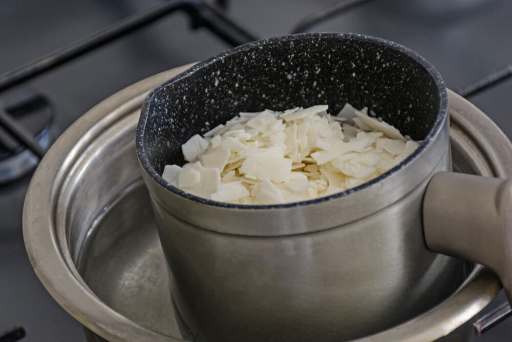 melting soy wax