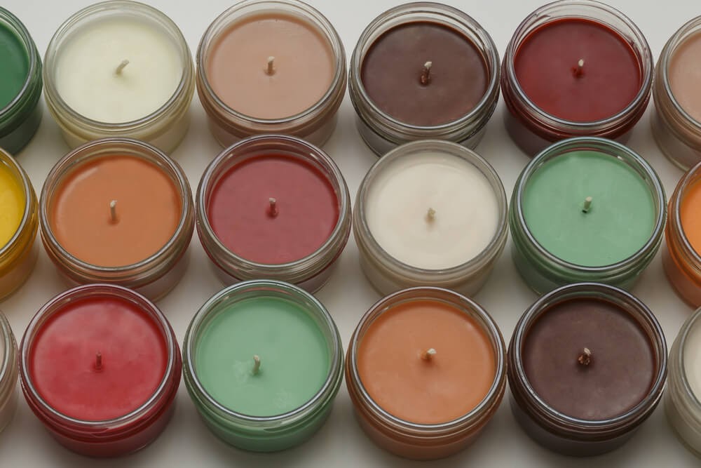 colored candles