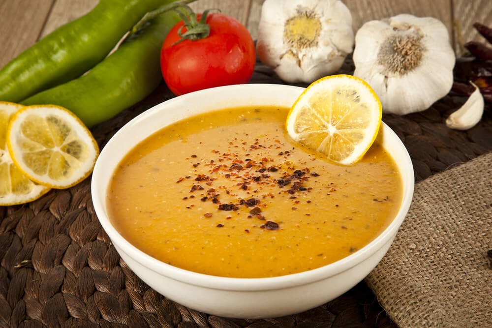 lemon lentil soup