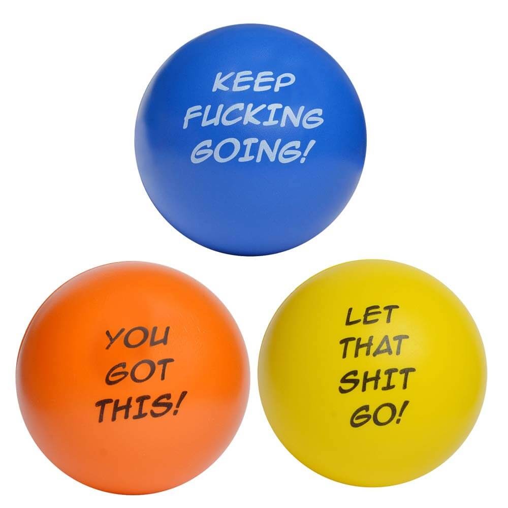 motivational stress balls