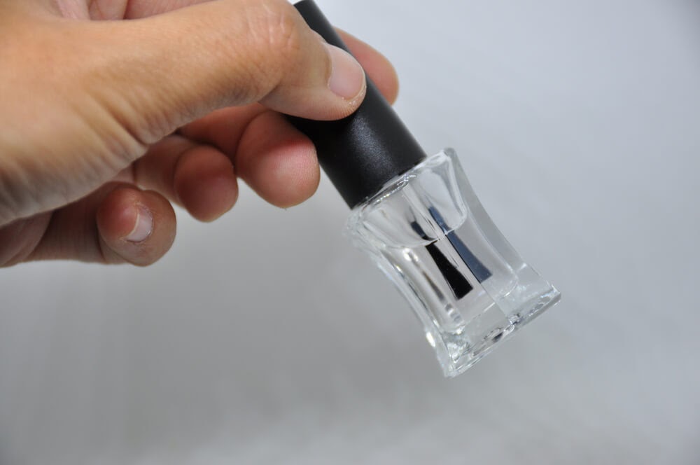 clear nail polish