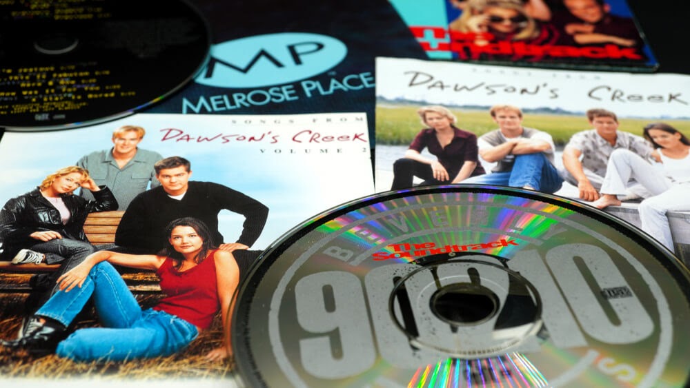 DVD's and covers from 90's teen shows