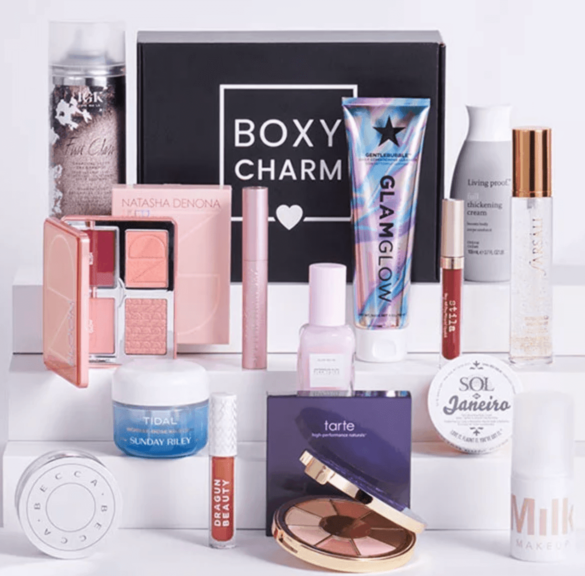 Example of Boxy Charm subscription box
