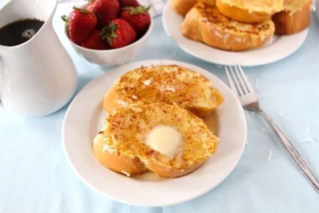 Coconut Crusted French ToastÂ