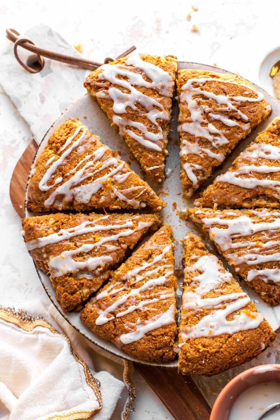 Carrot Cake Scones