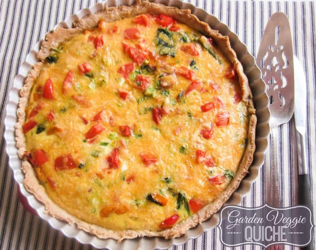 Garden Veggie QuicheÂ