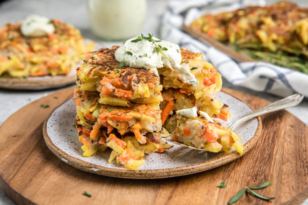 Root Vegetable Pancakes