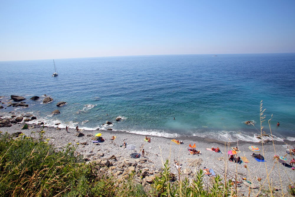 Spiaggia di Guvano, Vernazza, Italy