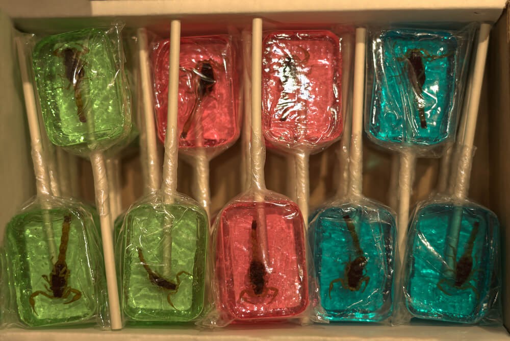 Scorpion Lollipops