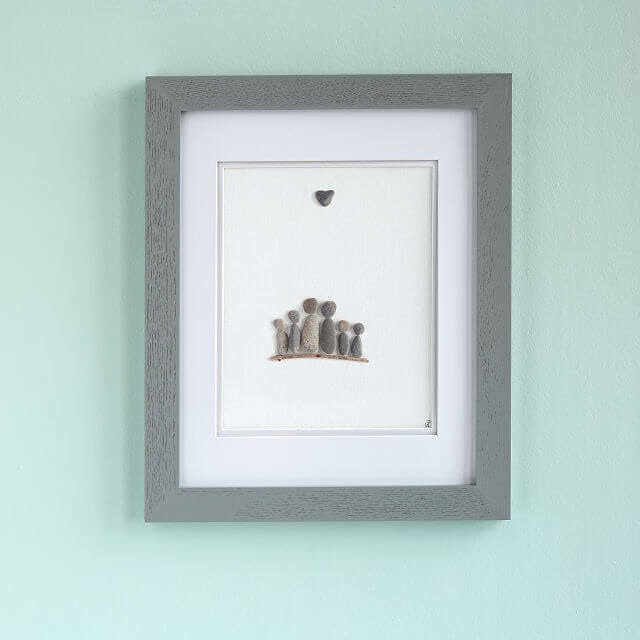Family Pebble Portrait