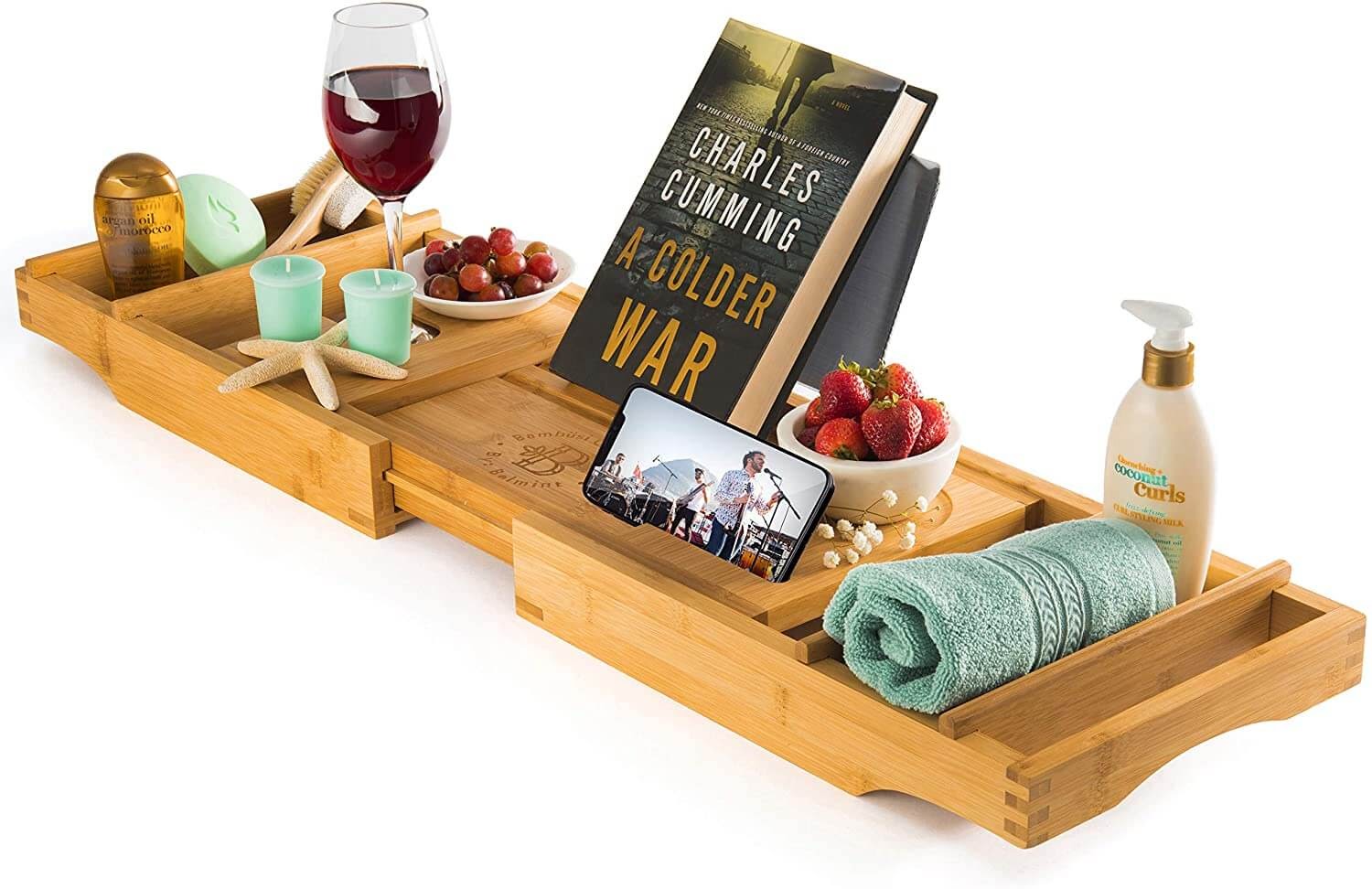 Bamboo Bath Caddy