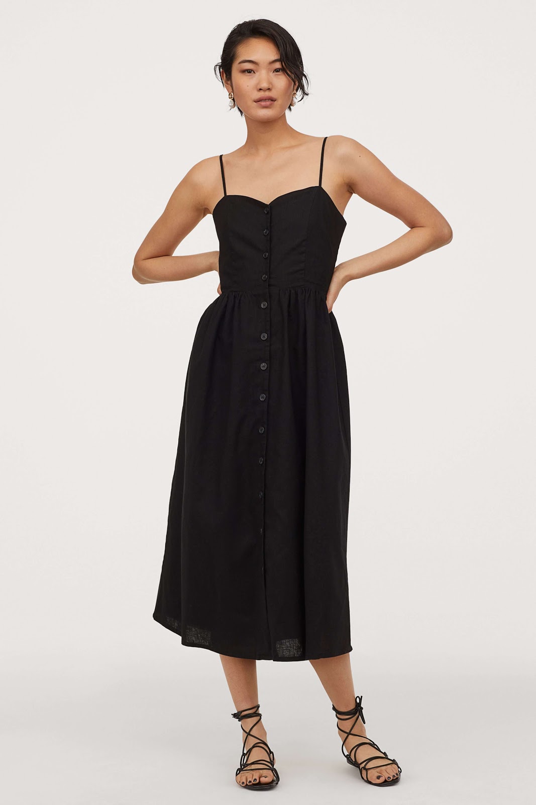 H&M Conscious Black Dress