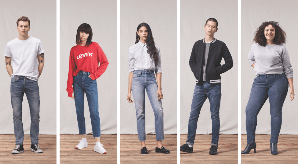 Levi's waterless collection