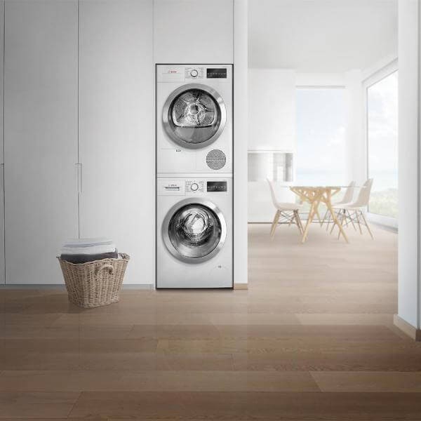 Bosch High-Efficiency Front Load Compact Washer, ENERGY STAR & Bosch Electric Condensation Compact Dryer, ENERGY STAR