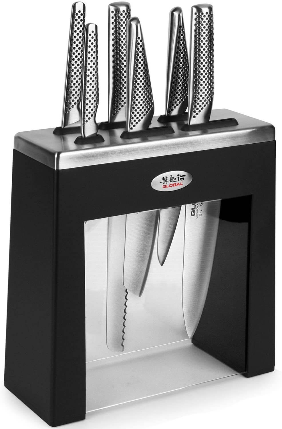 Global Kabuto Knife Block Set