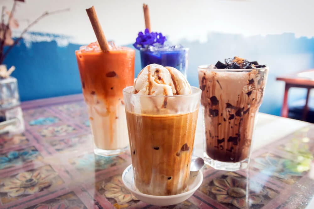 Frozen thai coffee
