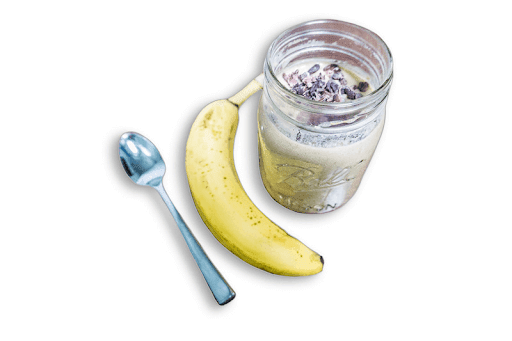 PB Banana Overnight Oats