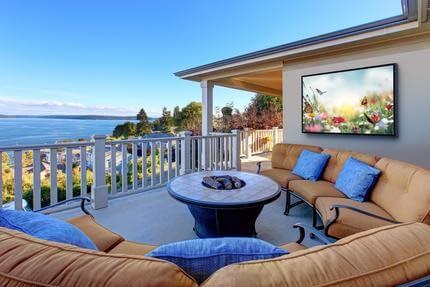 The Peerless Ultraview UHD Outdoor TV