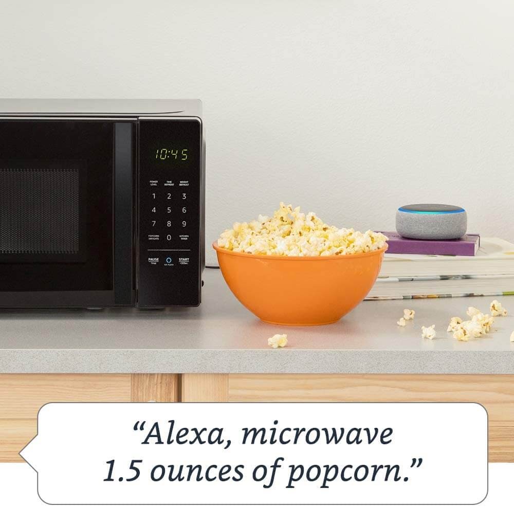 AmazonBasics Works With Alexa S9N29R Microwave Oven