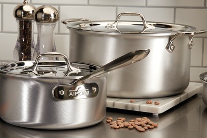 All-Clad Master Chef 9 Piece Cookware Set