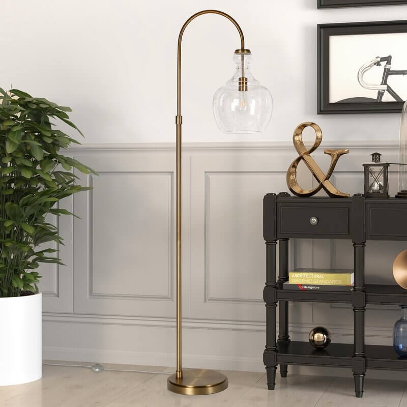 Dayna 65" Arched/Arc Floor Lamp
