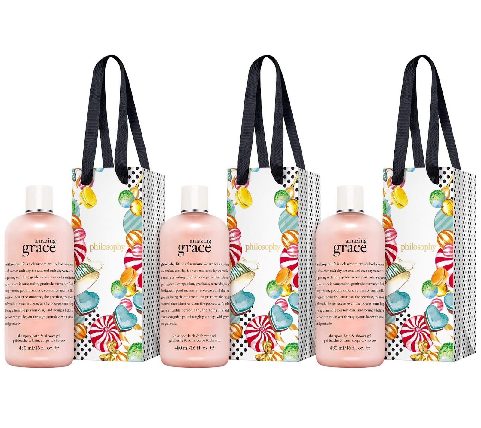 Philosophy Amazing Grace gift bags