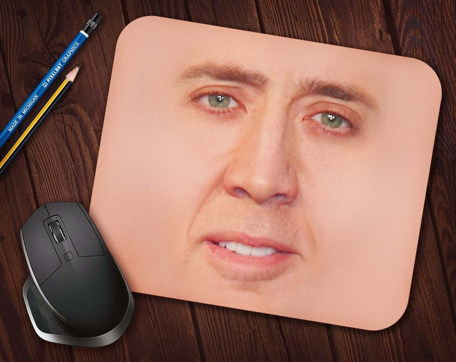 Nicholas Cage MousepadÂ