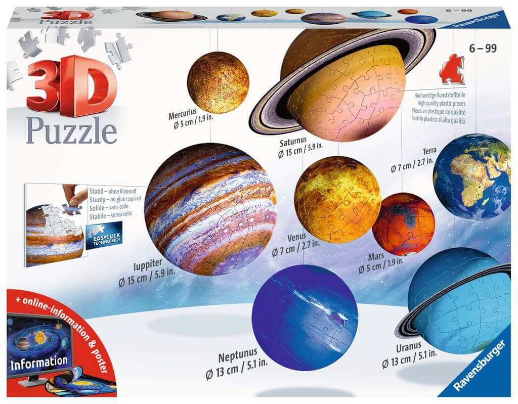 Solar System 3D Puzzle SetÂ