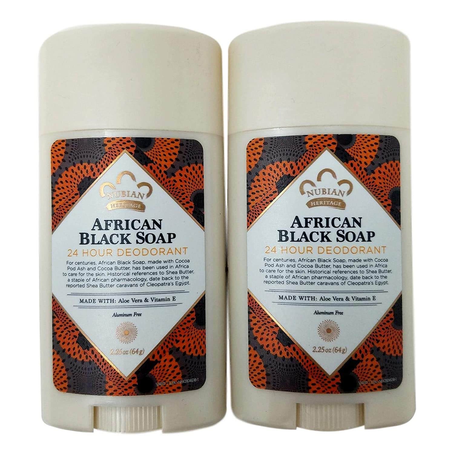 Nubian Heritage African Black Soap 24-Hour DeodorantÂ