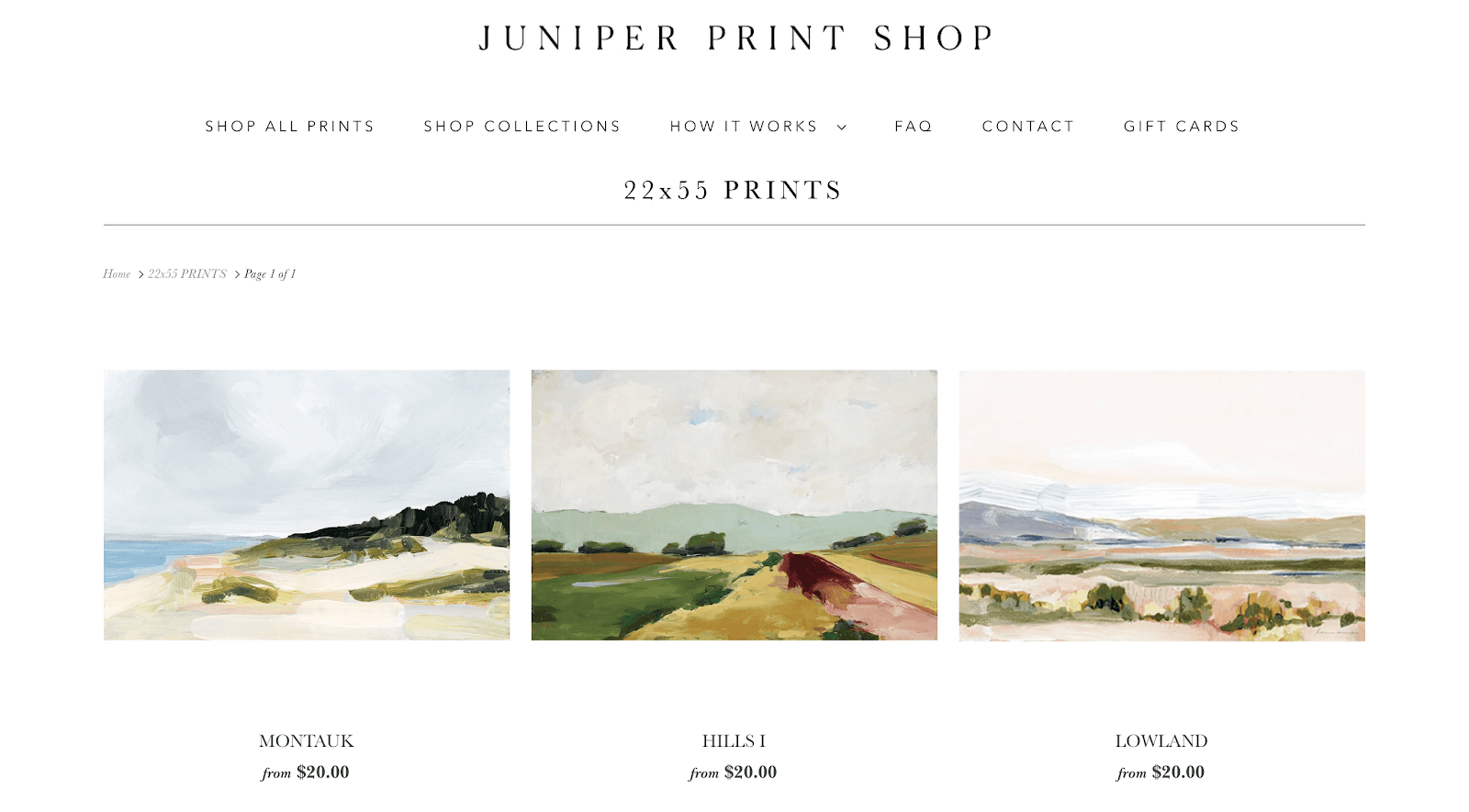 Juniper Print Shop
