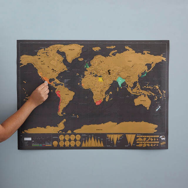 Scratch-Off Map