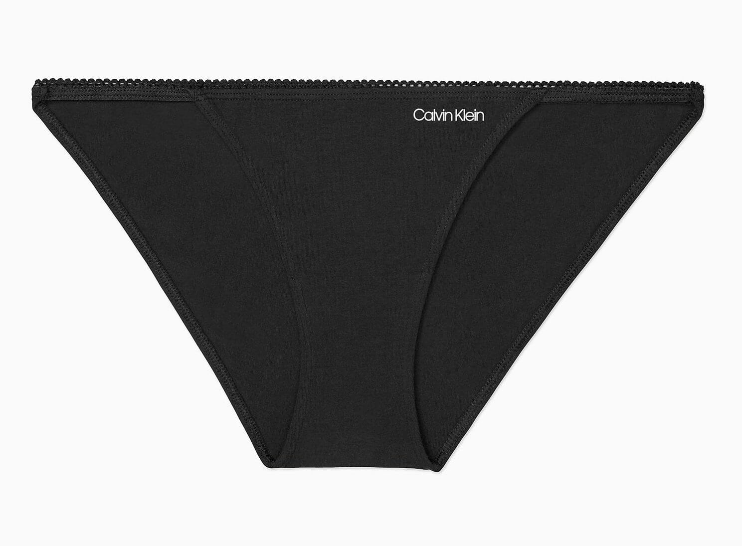 Calvin Klein Logo Cotton String Biki