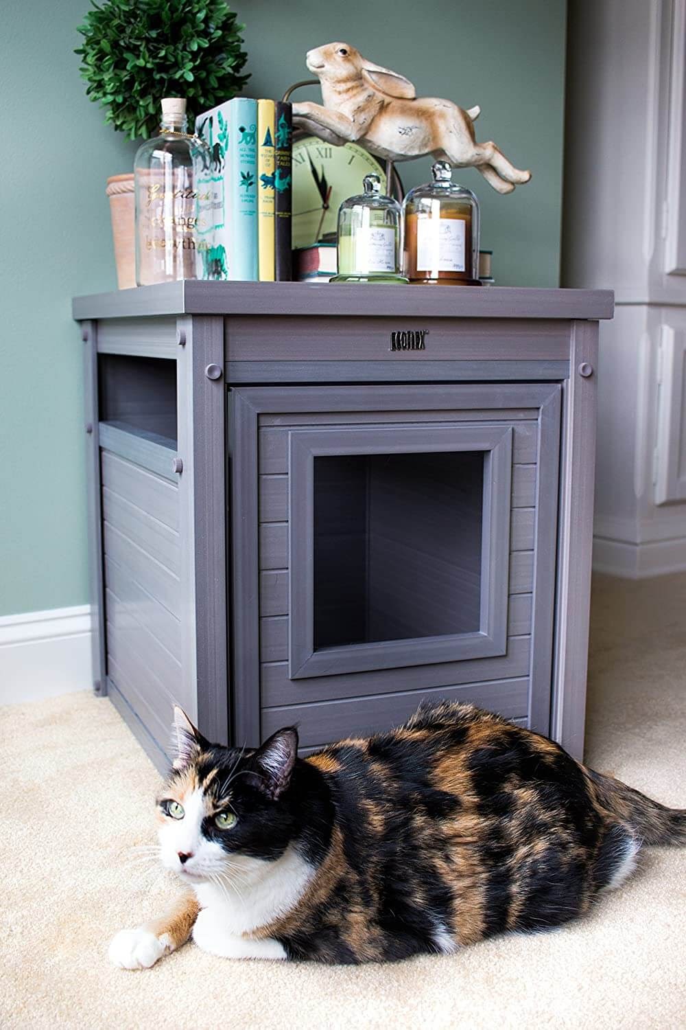 New Age Pet ecoFLEX Litter Loo & End Table