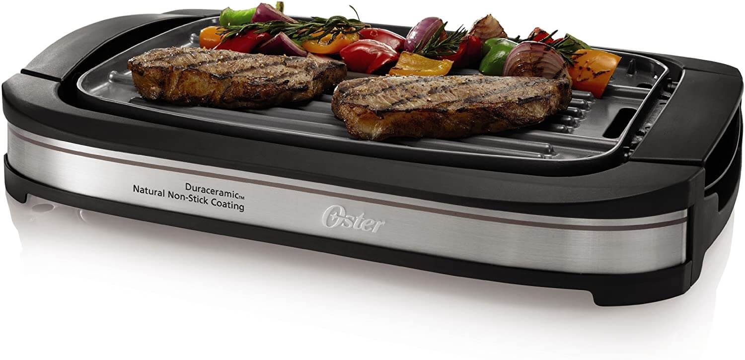 Oster Titanium Infused DuraCeramic Reversible Grill/Griddle