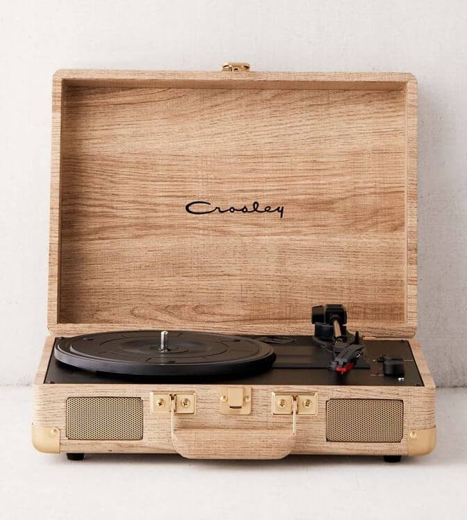 Crosley UO Exclusive Wood Cruiser Bluetooth Record Player