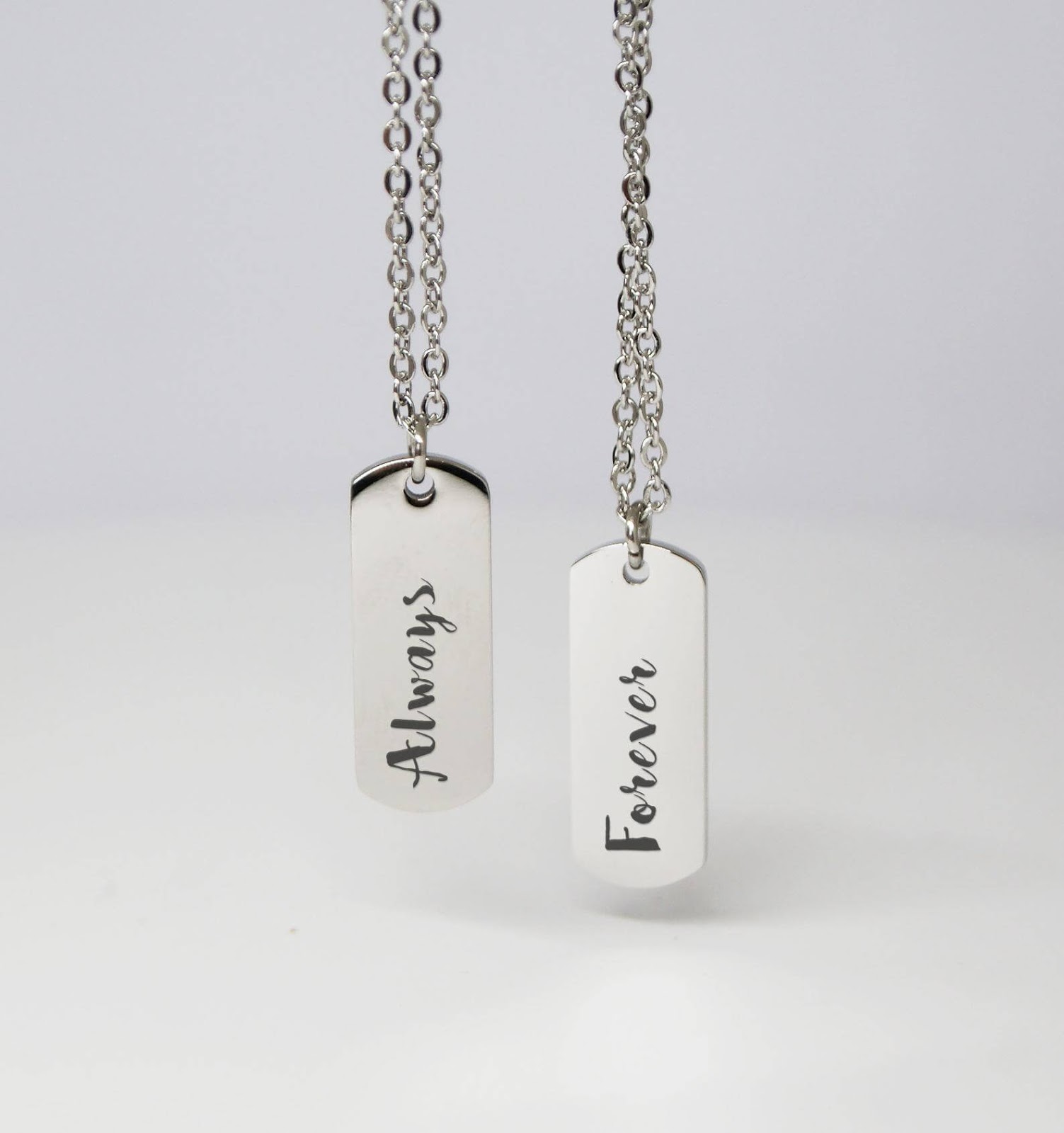 His and Her Necklaces