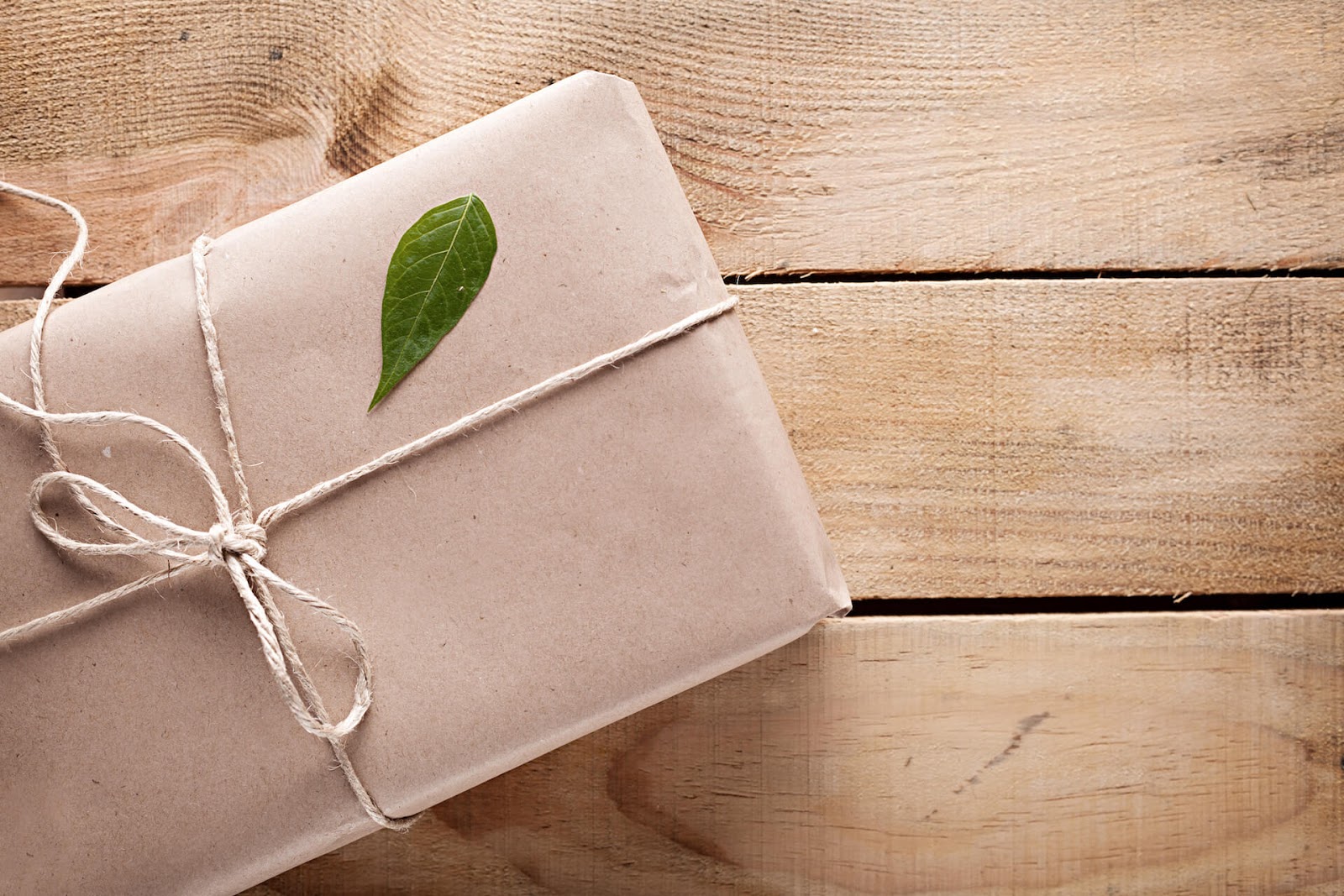 Gift wrapped package