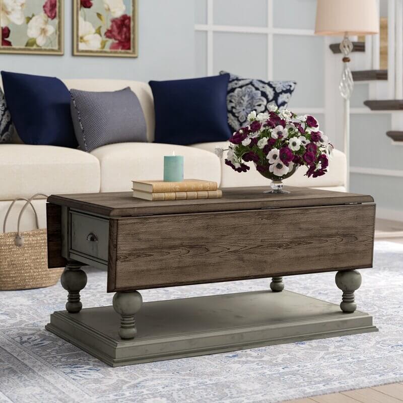 Sandbach Extendable Coffee Table and Shelf