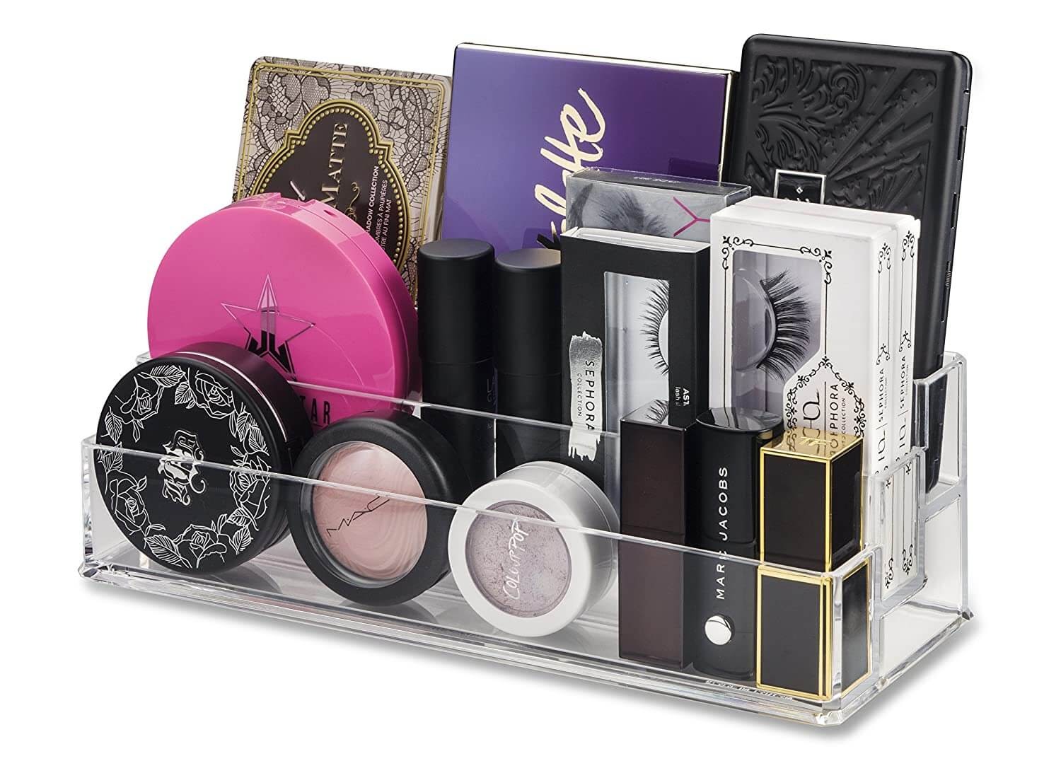 byAlegory Tiered Acrylic Makeup Organizer