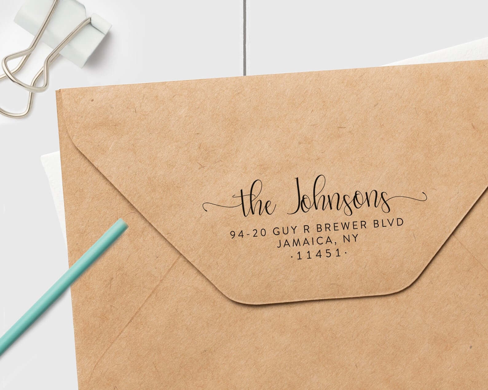Return Address Stamp