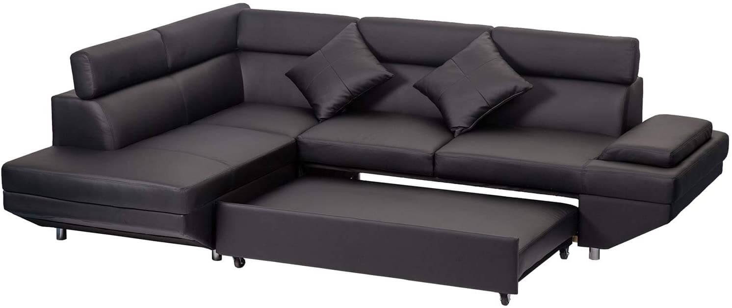 FDW Sectional Sofa Bed