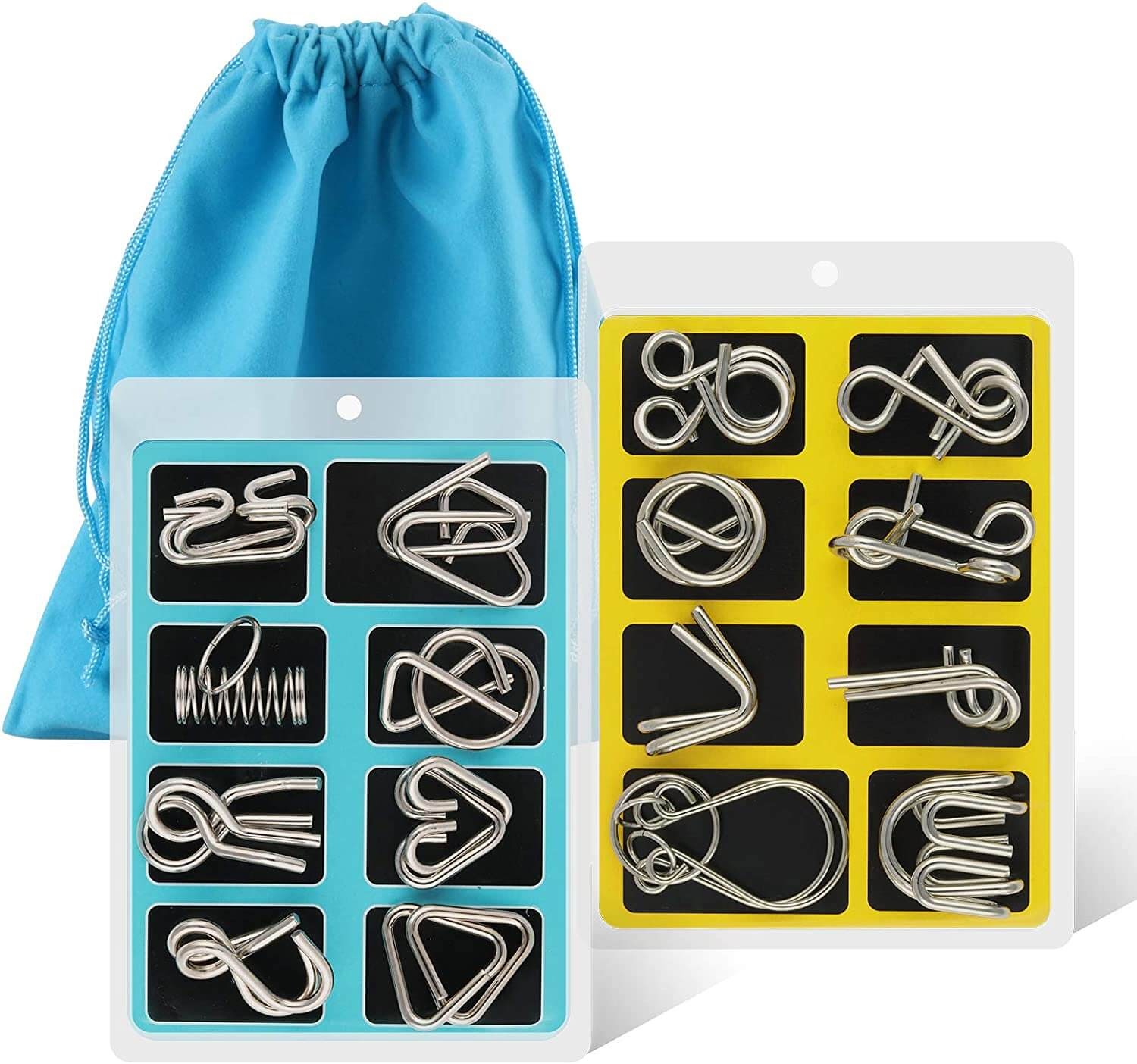 Metal Wire Puzzle Set