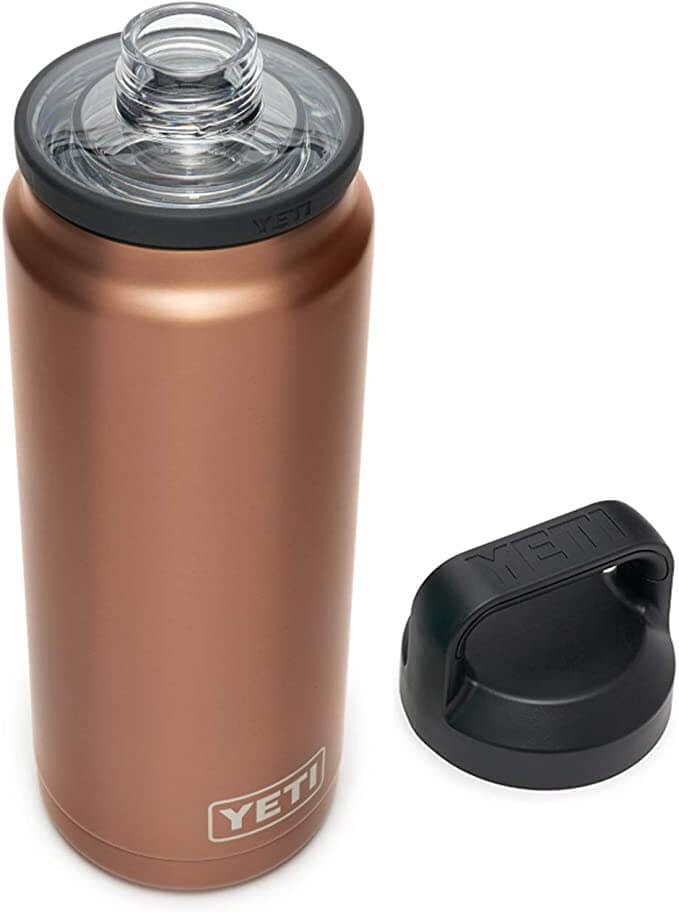 Yeti rambler water bottle