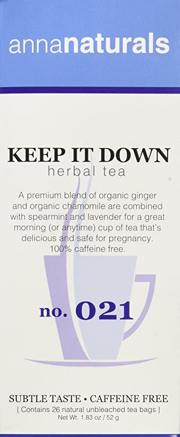 Anne Naturals Keep it Down Herbal Tea