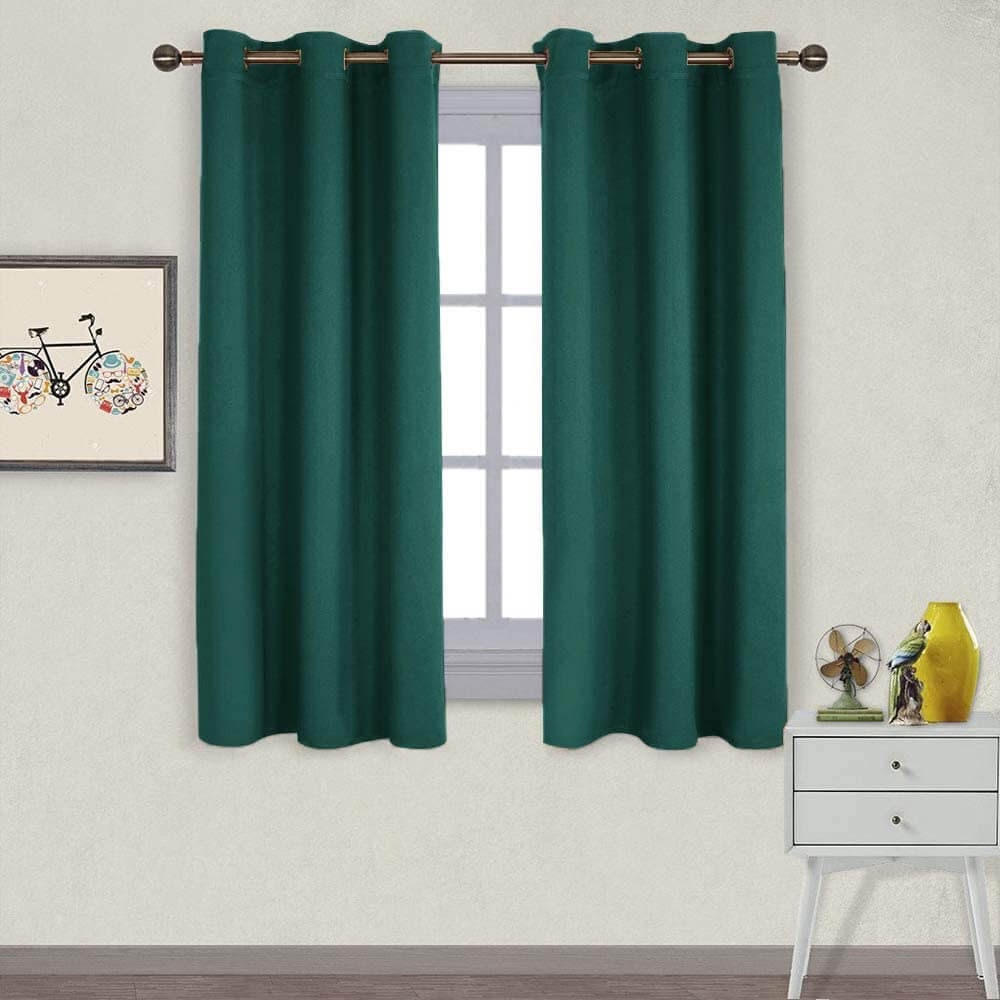 Nicetown Thermal Insulated Grommet Blackout Curtains