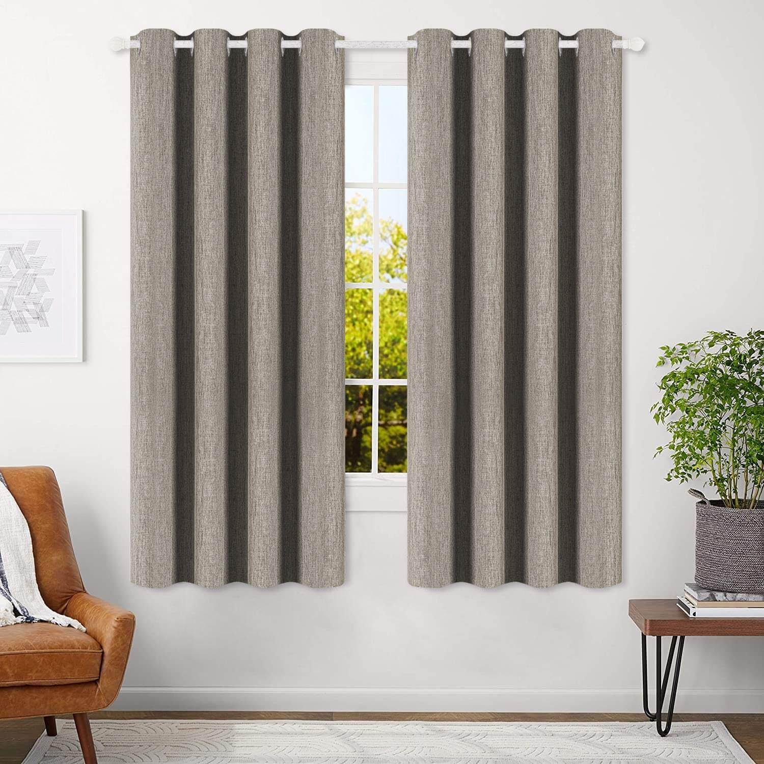 Best DreamCity Textured Thermal Insulated Drapes (Set of 2)