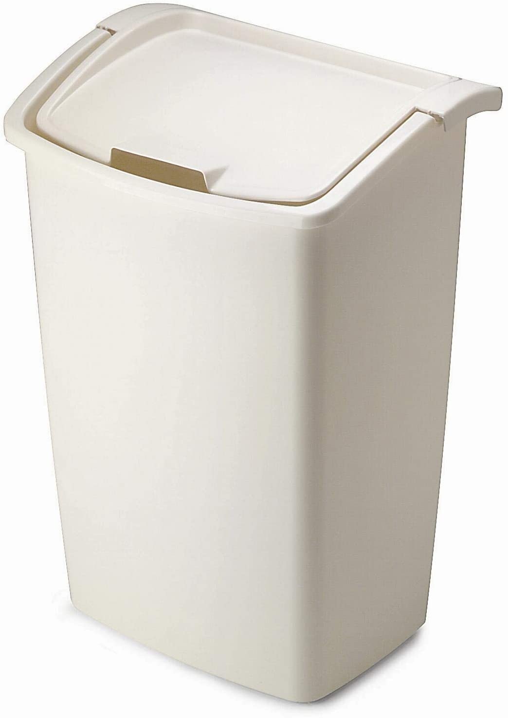Rubbermaid Dual-Action Swing Lid Trash Can